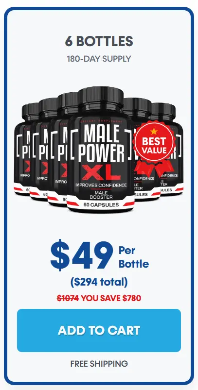 Order Male Power XL 6 Bottles